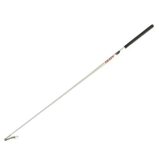 Jassy Ribbon Stick; Color: White with Black Grip; Size 50 cm