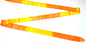 Osaki Rhythmic Gymnastics Double Color Ribbon; Model: MJ-715HG; Color: Orange and Yellow; TOP QUALITY