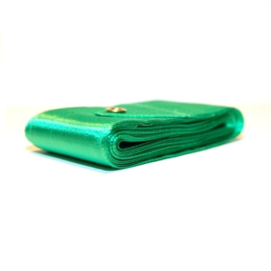Osaki Rhythmic Gymnastics Single Color Ribbon, Model: M-71-F; Color: Green; TOP QUALITY