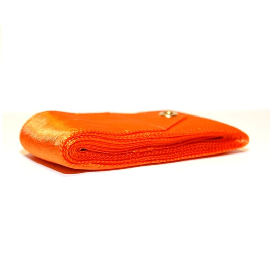 Osaki Rhythmic Gymnastics Single Color Ribbon, Model: M-71-F; Color: Orange; TOP QUALITY