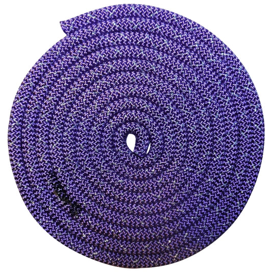 Pastorelli "New Orleans Metallic" Rope, Color: Lilac - Silver; F.I.G. Approved