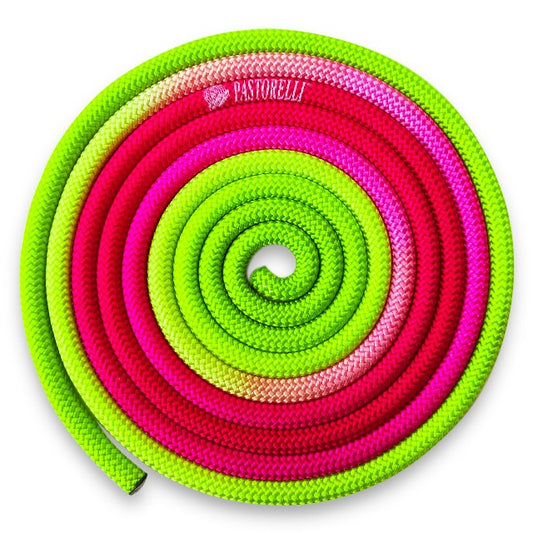 Pastorelli "Patrasso Multicolor" Rope, Color: Fuchsia-Pink-Green; F.I.G. Approved