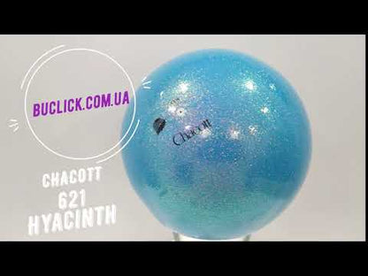 Chacott Rhythmic Gymnastics Ball “Prism” – Color: Hyacinth , 18.5 cm; F.I.G. Approved