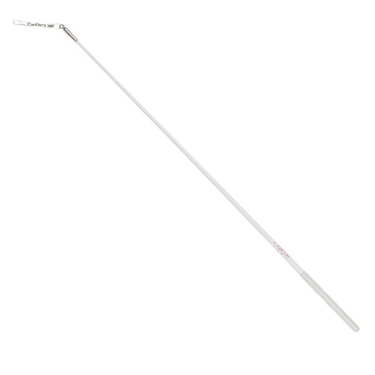 Chacott Junior Rubber Grip Stick; Color: White with White Rubber Grip; 50 cm